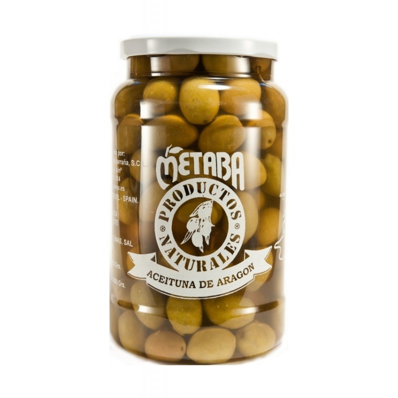 Aceituna verde sevillana entera Metaba 1 kg Aceituna verde sevillana entera Metaba 1 kg