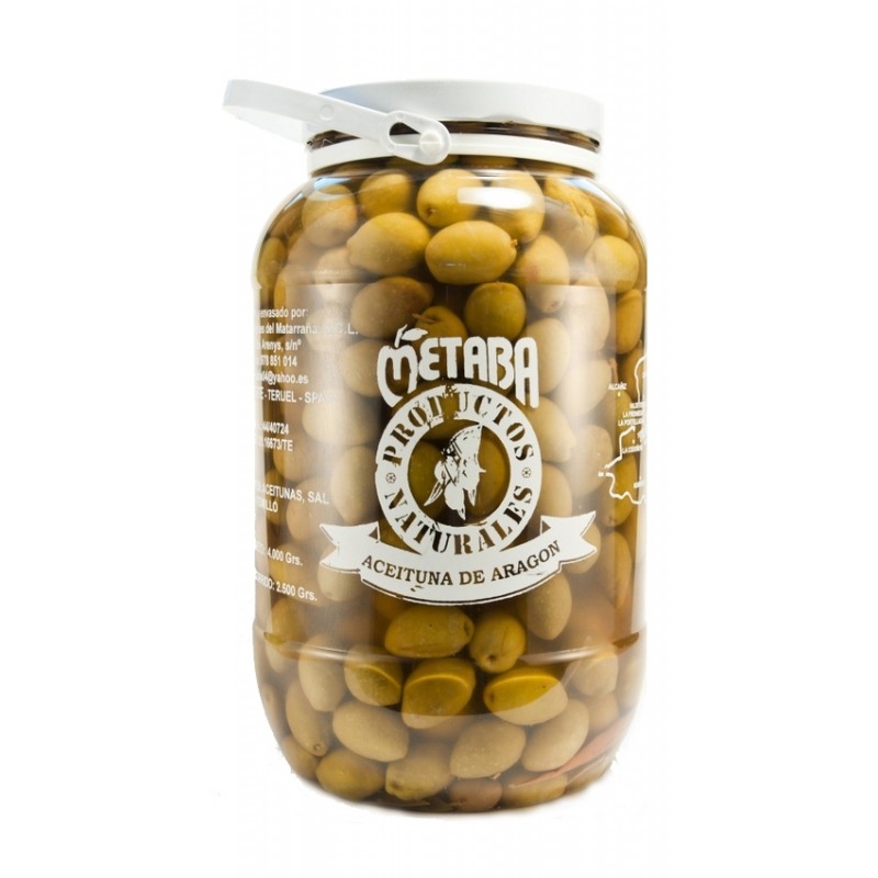 Green Olive Seville Metaba 3 kg whole Green Olive Seville Metaba 3 kg whole