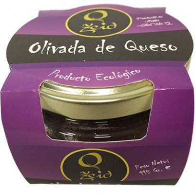 Paté de olivada con queso