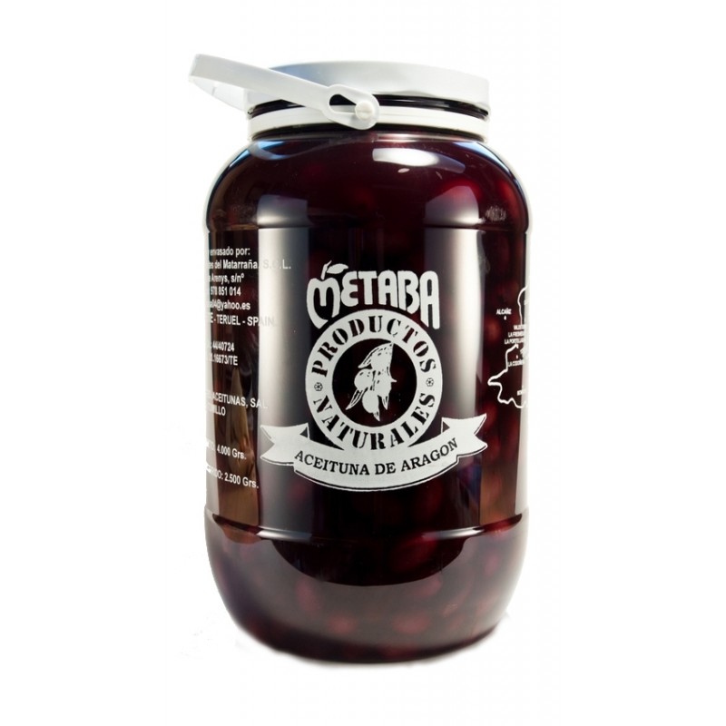 Metaba black olives 3 kg